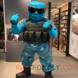 Máscara de Teal Para...