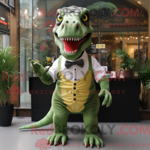 Postava maskota Olive T Rex...