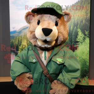 Mascot karakter van een...