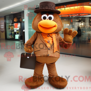 Mascot karakter van een...