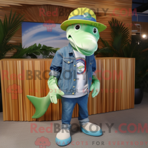 Mascottefiguur van een...