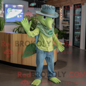 Personnage mascotte d un...