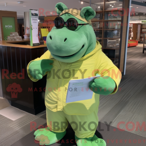 Mascot karakter van een...