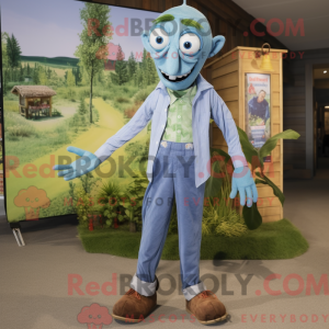 Mascottefiguur van een...
