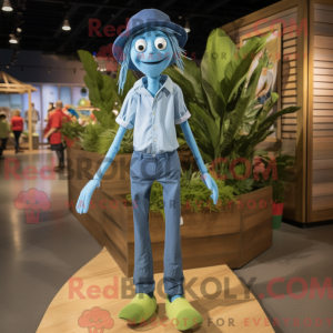Mascot character of a Olive...