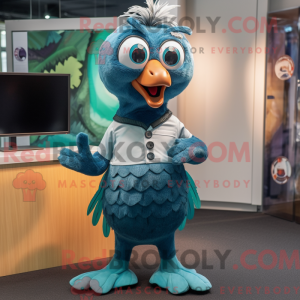 Mascottefiguur van een...