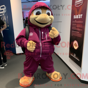 Mascottekarakter van een...