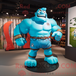 Personnage mascotte d un...