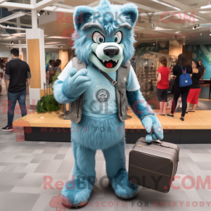 Personnage mascotte d un...