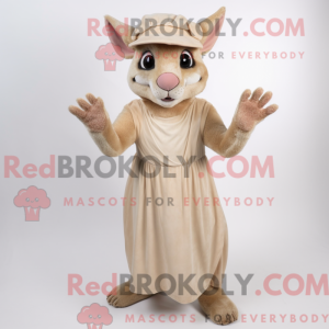 Mascottefiguur van een...