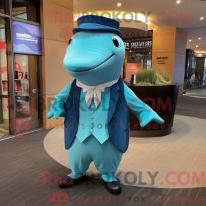Mascot karakter van een...