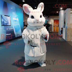 Mascot character of a White...
