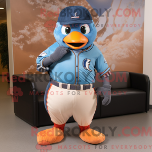 Mascot character of a Peach...