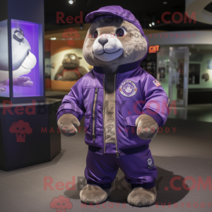 Mascottefiguur van een...
