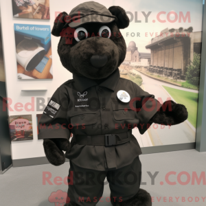 Mascottefiguur van een...