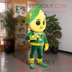 Mascot character of a Lemon...