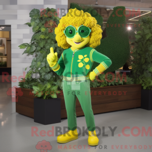 Mascot character of a Lemon...