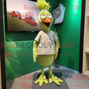 Personnage mascotte d un...