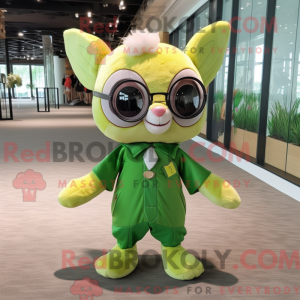 Mascot character of a Lime...