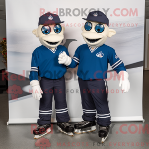 Mascot karakter van een...