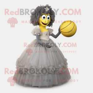 Gray Lemon mascotte kostuum...