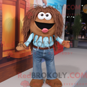 Mascot karakter van een...