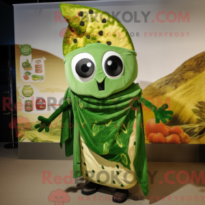 Maskot karakter af en Olive...