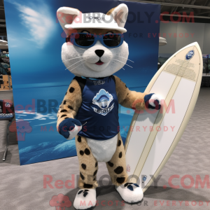 Mascottefiguur van een...