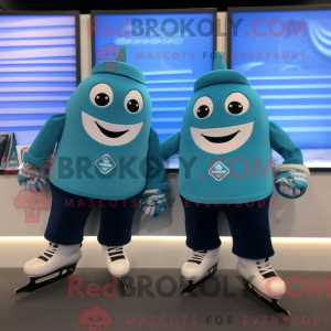 Mascot karakter van een...
