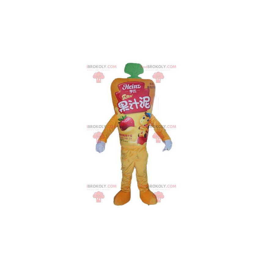 Mascotte de pot de sauce jaune géante - Redbrokoly.com