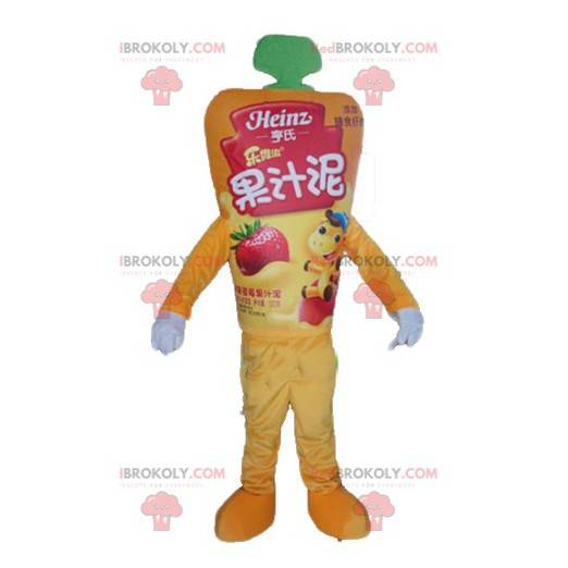 Mascota gigante de olla de salsa amarilla - Redbrokoly.com