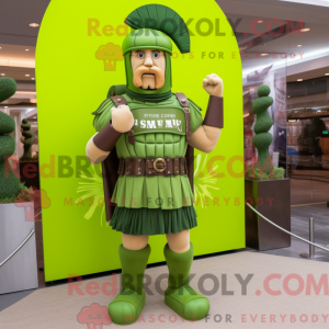Mascot character of a Lime...