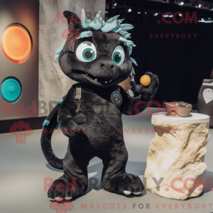 Mascot karakter van een...