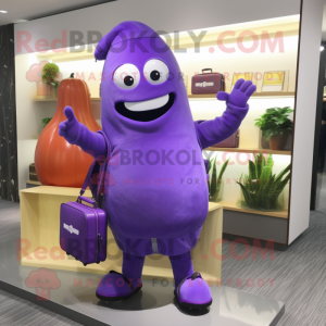 Purple Mango mascotte...