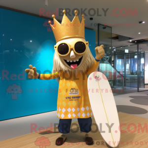Mascot character of a Gold...