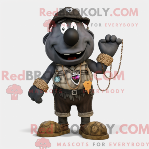 Personnage mascotte d un...
