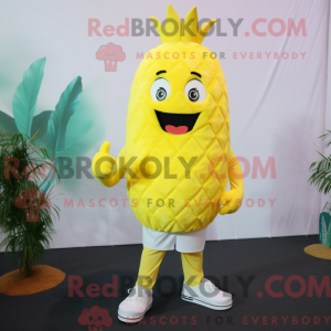 Mascot character of a Lemon...