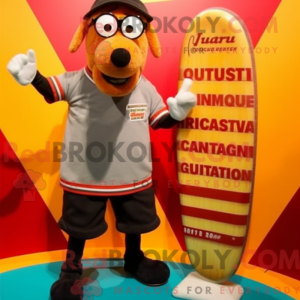 Mascot karakter van een...