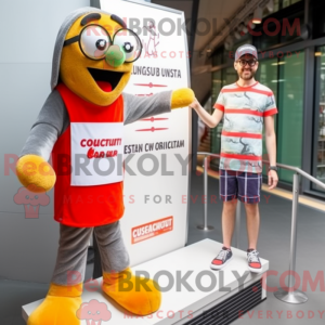 Mascot karakter van een...