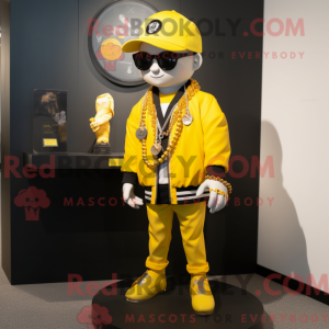 Mascot karakter van een...