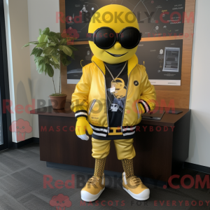 Mascot karakter van een...