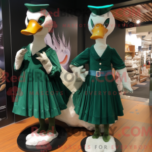 Mascot karakter van een...