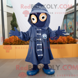 Maskot karakter af en Navy...