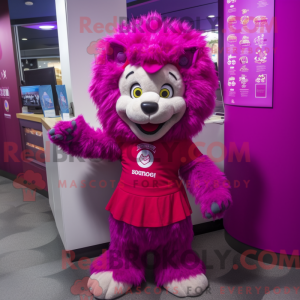 Mascot character of a...