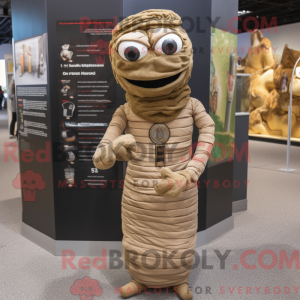 Mascot karakter van een...