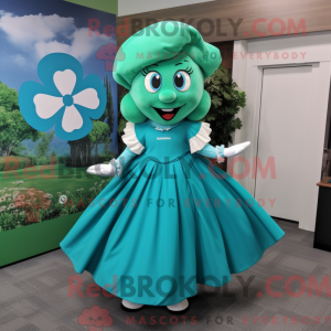 Maskot karakter af en...