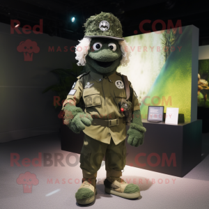 Silver Green Beret mascotte...