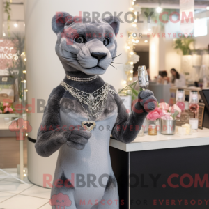 Mascot karakter van een...