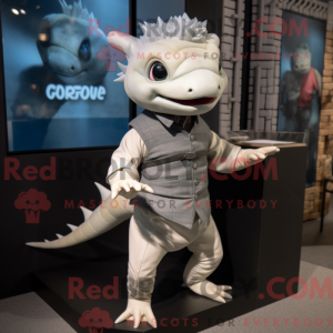 Personagem de máscara de um...