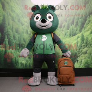 Mascot character of a...